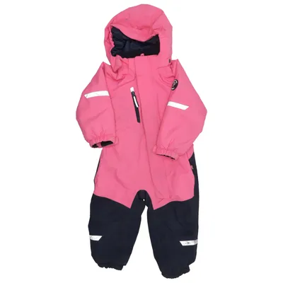 Outdoor overalls (Pink, Sort) fra Polarn O. Pyret Polyamid, Genanvendt polyester