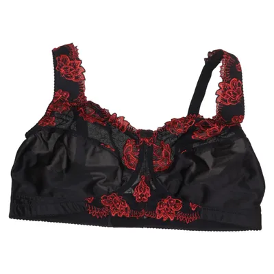 Bh (Zwart, Rood) van Bonprix Collection Elastaan, Polyamide