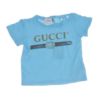 T-shirt (Blauw) van Gucci Katoen