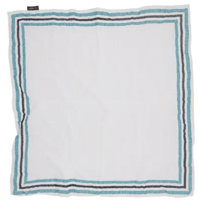 Handkerchief (White, Blue) from Jil Sander