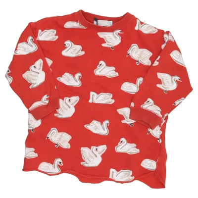 Sweatshirt (Rouge, Blanc) de Stella McCartney Coton, Élasthane