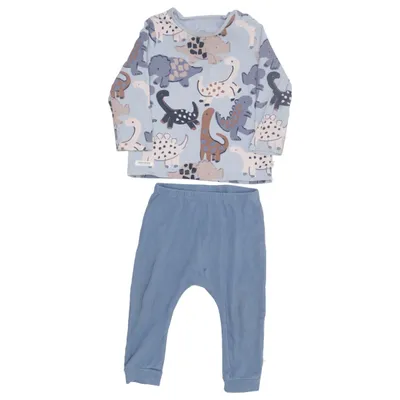 Pyjama (Bleu) de Next Baby Coton, Élasthane