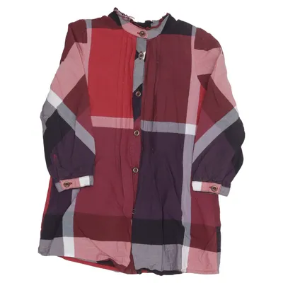 Jurk (Rood, Lila, Meerkleurig) van Burberry