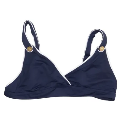 Bikini top (Blue) from Lauren Ralph Lauren Elastane, Polyamide, Polyester