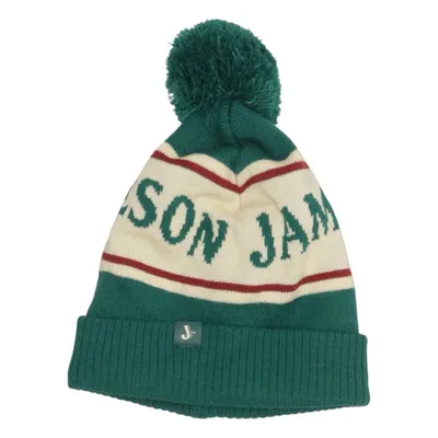Pompon muts (Groen, Beige, Rood) van Jameson Acryl