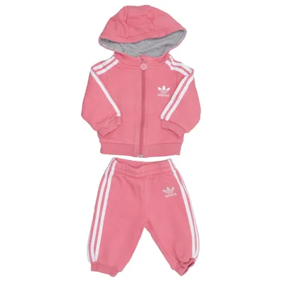 Träningsställ (Rosa, Vit) från Adidas Originals Bomull, Polyester