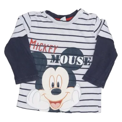 Lange mouwen shirt (Grijs, Blauw, Meerkleurig) van Disney Baby Katoen