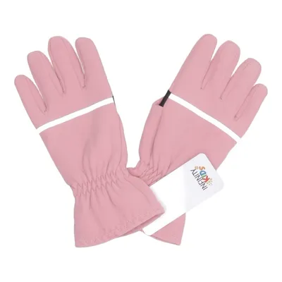 Handsker (Pink, Sort) fra Infinity Kids Elastan, Polyester