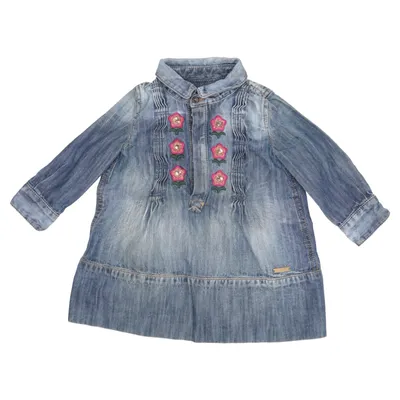Jeansklänning (Blå, Flerfärgad) från Dsquared2 Bomull