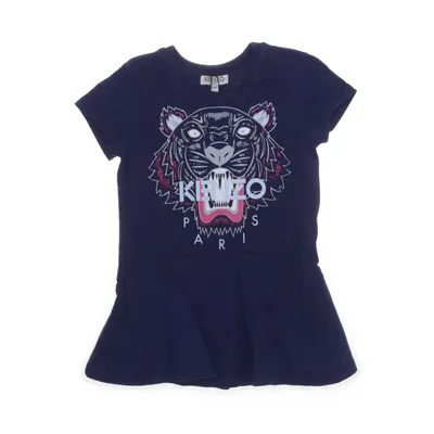Klänning (Blå, Flerfärgad) från Kenzo Kids Bomull