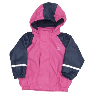 Veste imperméable (Rose, Bleu) de Elka Polyester, Polyuréthane