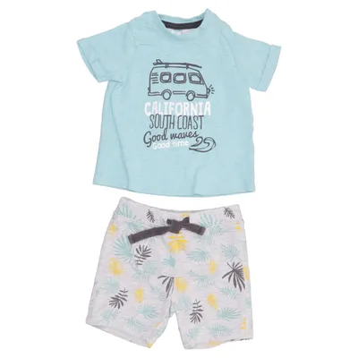 Set (Groen) van Tex Baby Katoen