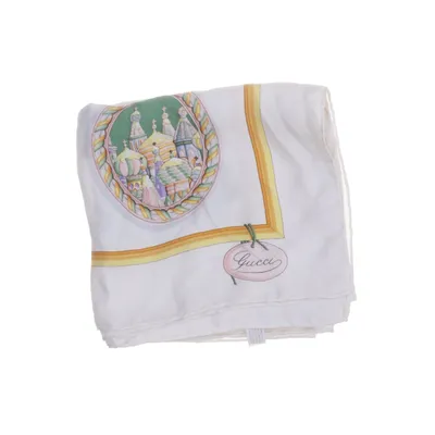 Halsdoek (Wit, Meerkleurig) van Gucci Zijde