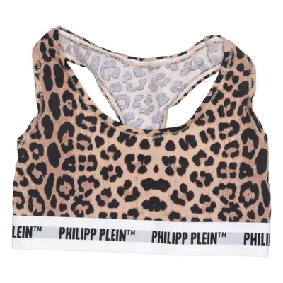 Brassière (Beige, Noir) de Philipp Plein Coton, Élasthane