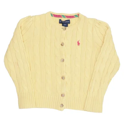 Cardigan (Jaune) de Ralph Lauren Coton