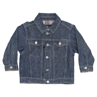 Jeansjacke (Blau) von Burberry Baumwolle