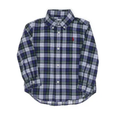 Buttondown-skjorta (Blå, Grön, Vit) från Ralph Lauren Bomull