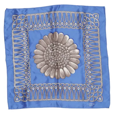 Zakdoek (Blauw, Meerkleurig) van Lanvin