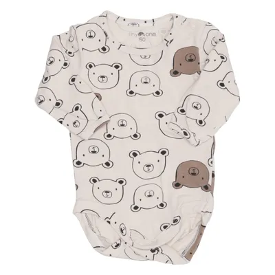 Body (Beige, Marron) de Tiny One Coton, Élasthane