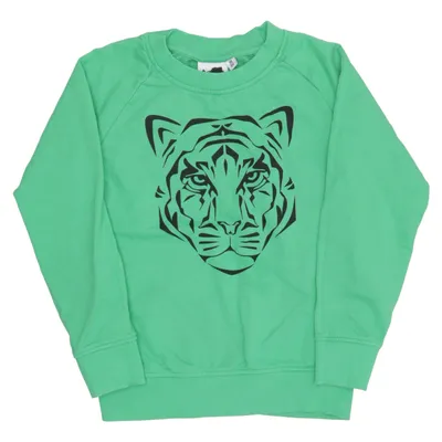 Sweatshirt (Groen, Zwart) van Kolmården Katoen