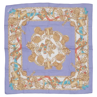 Cache-col (Bleu, Blanc, Or) de Celine