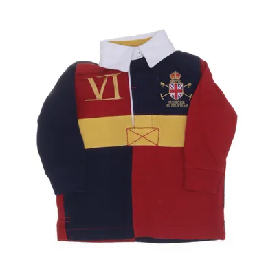 Rugby shirt (Blauw, Rood, Geel, Wit) van Polo Ralph Lauren Katoen