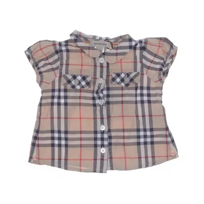 Kortärmad skjorta (Beige, Flerfärgad) från Burberry