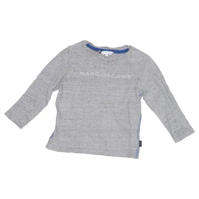 T-shirt à manches longues (Gris) de Little Marc Jacobs Coton