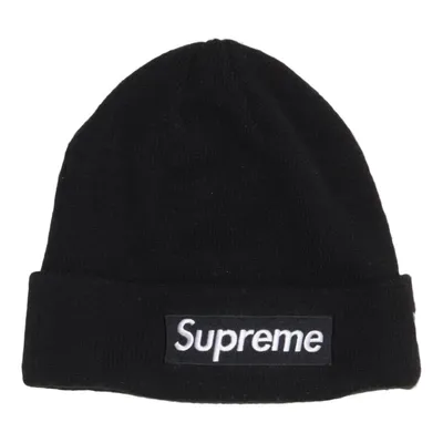 Beanie (Box Logo Beanie) from Supreme x New Era Acrylic