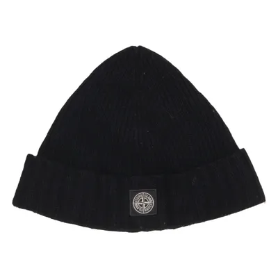 Bonnet (Noir) de Stone Island Junior Cachemire, Polyamide, Viscose, Laine