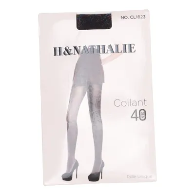 Nylon socks (Black) from H & Nathalie Elastane, Polyamide