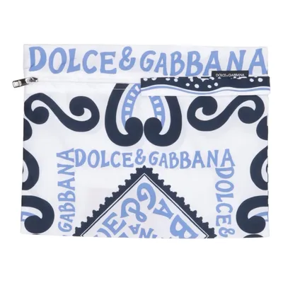 Kulturbeutel (Weiß, Blau, Schwarz) von Dolce & Gabbana Beachwear Polyester