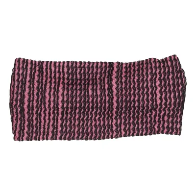 Hårbånd (Sort, Pink) fra Missoni Cupro, Polyester, Viscose