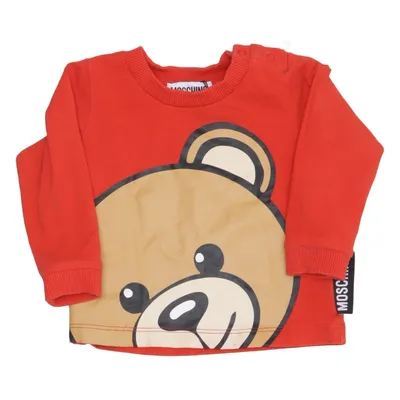 Sweatshirt (Rood, Bruin) van Moschino Baby Katoen, Elastaan