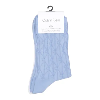 Chaussettes (Bleu) de Calvin Klein Coton, Polyamide