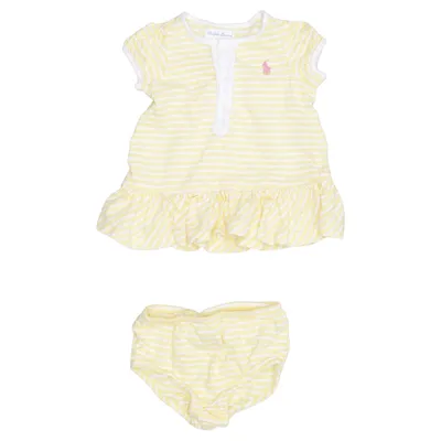 Ensemble (Jaune, Blanc) de Ralph Lauren Coton