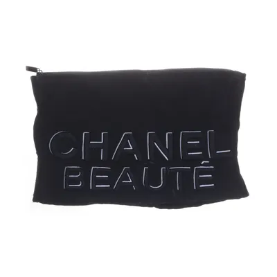 Toilettas (Zwart) van Chanel Beauté Katoen