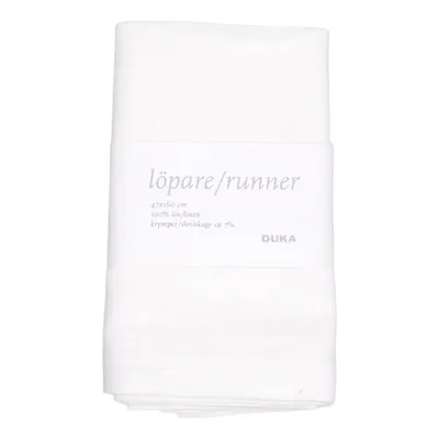Löpare (Vit) från Duka