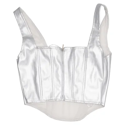 Bustier (Silverfärgad) från Japna Polyester