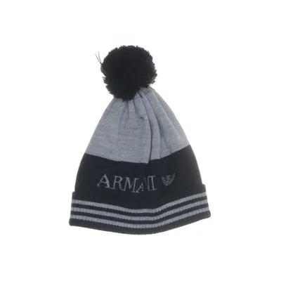 Bobble hat (Gray, Multicolored) from Armani Junior Wool, Acrylic