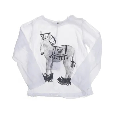 Lange mouwen shirt (Wit) van Stella McCartney Kids