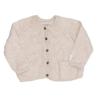 Cardigan (Beige) de Lindex Newborn Coton, Polyamide, Viscose