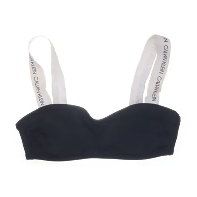 Bikiniöverdel (Svart, Vit) från Calvin Klein Swimwear Elastan, Polyamid