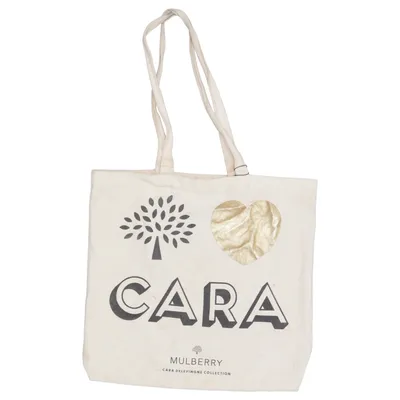 Canvas bag (Beige) from Mulberry Cotton