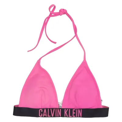 Bikini top (Pink, Sort) fra Calvin Klein Elastan, Polyamid, Polyester