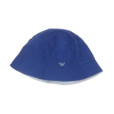 Bucket hat (Blauw) van Armani Junior