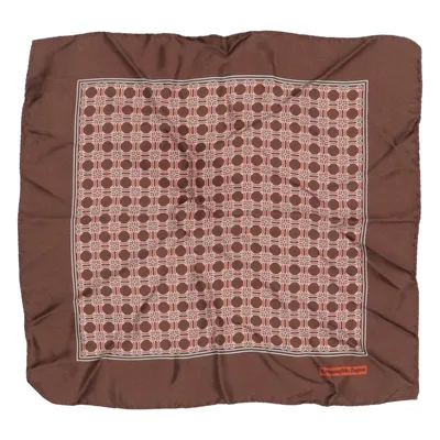 Näsduk (Brun, Orange) från Ermenegildo Zegna Silke