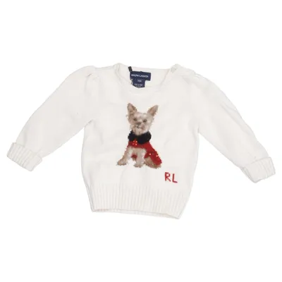 Sweater (White) from Ralph Lauren Cotton, Nylon, Wool
