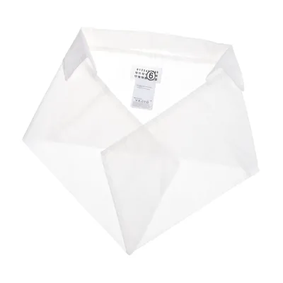 Skjortkrage (Vit) från Maison Margiela Bomull, Polyester