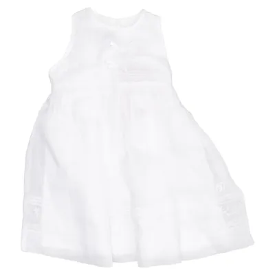 Brudnäbbsklänning (Vit) från Baby Dior Bomull